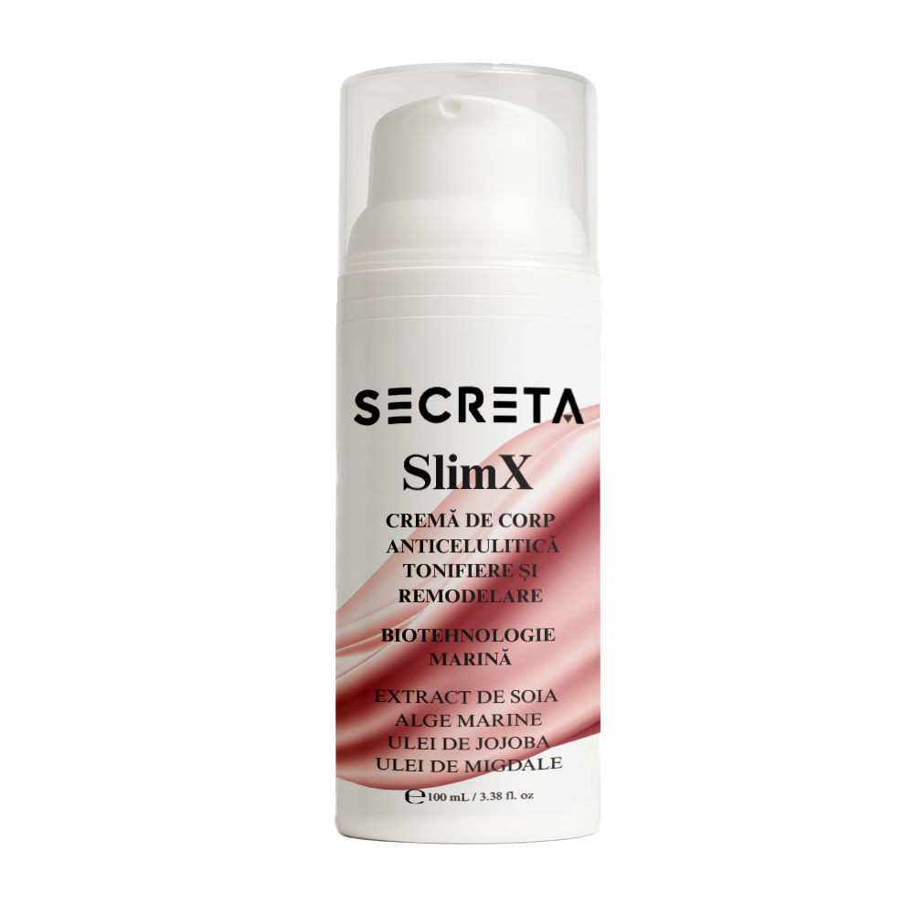 SlimX – Cremă de corp anticelulitică, tonifiere și remodelare, 100 ml