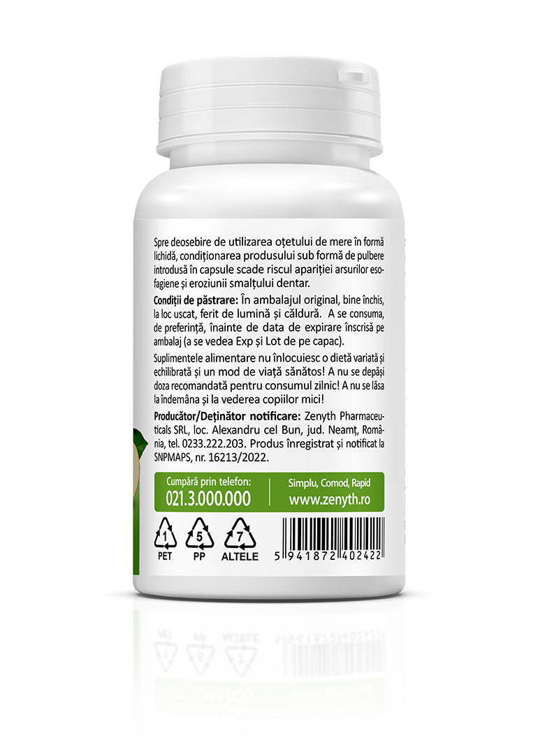 Otet din cidru de mere, 60 caps