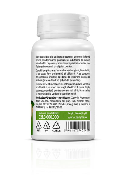 Otet din cidru de mere, 60 caps