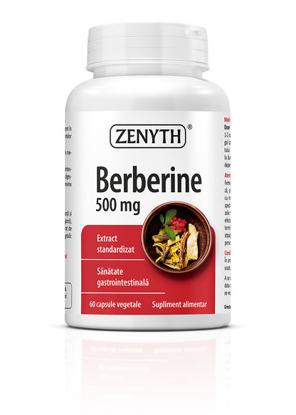 Berberină 500 mg, 60 caps