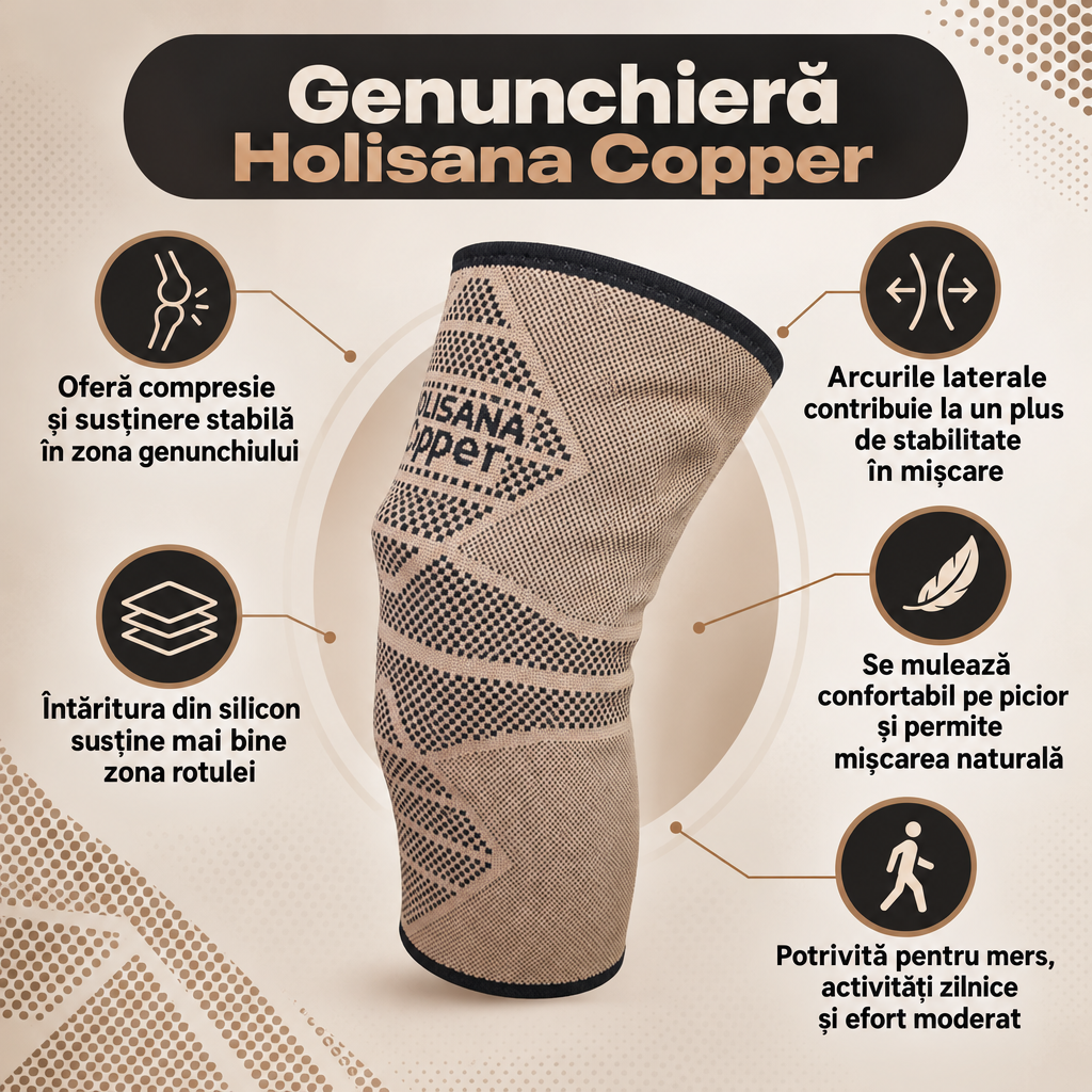 Genunchiera Holisana Copper