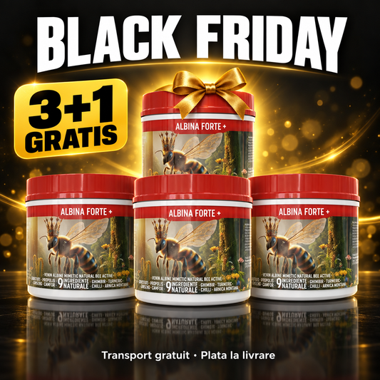 3+1 Albina Forte+ Încălzitor Black Friday