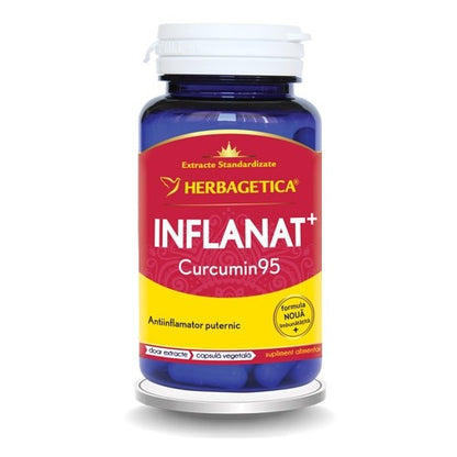 Capsule imunomodulatoare - INFLANAT CURCUMIN95, 30 caps