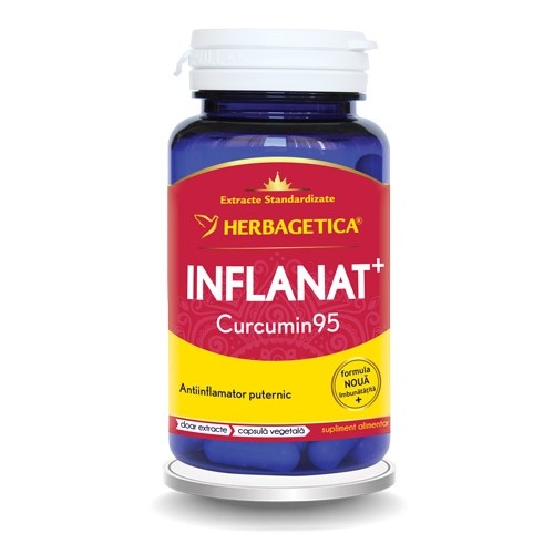 Capsule imunomodulatoare - INFLANAT CURCUMIN95, 30 caps